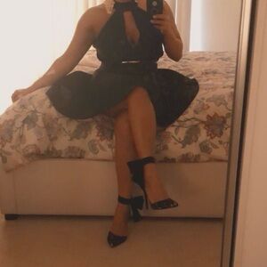 Elegant Black Women's Dress